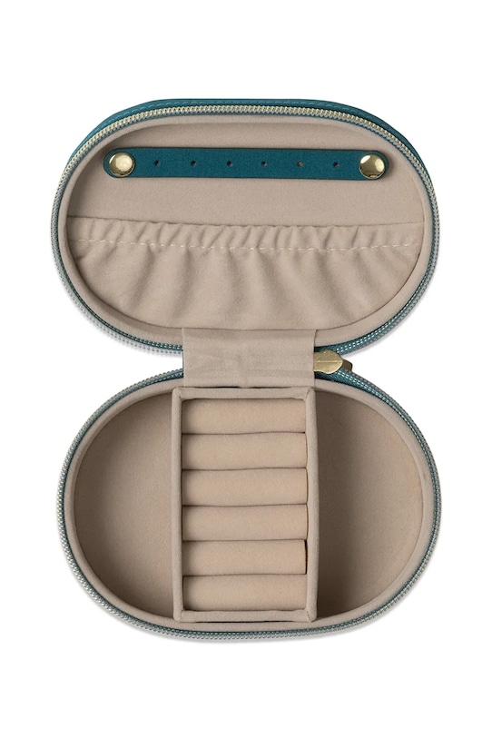 Designworks Ink etui na biżuterię 14,5 x 10 cm DJC.2028EU turkusowy AA00
