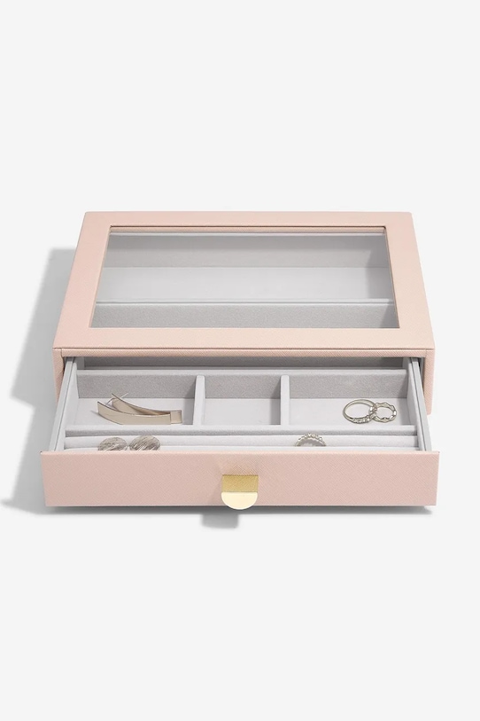 Stackers szkatułka na biżuterię 75783 różowy AA00