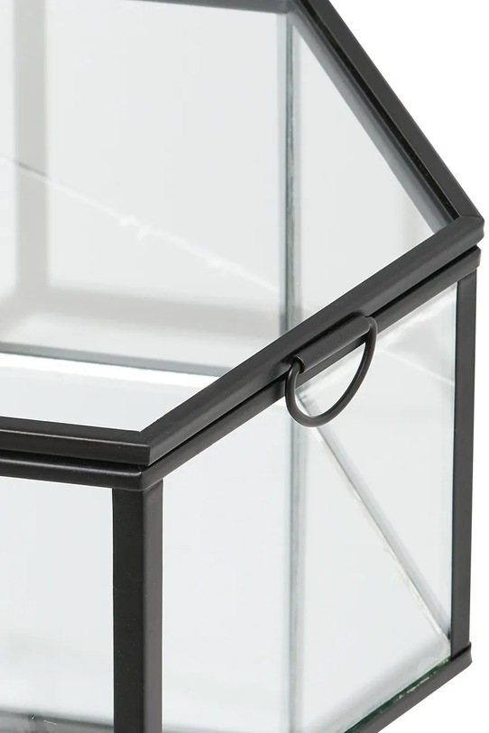 House Nordic zestaw szkatułek na biżuterię ze szkła transparentny 4502030