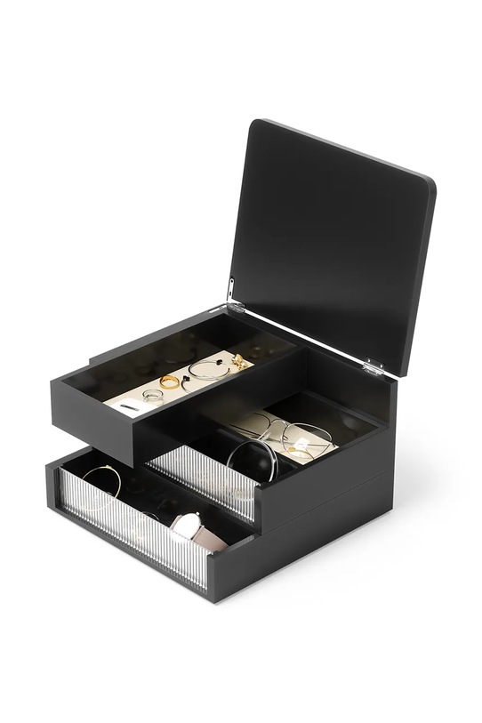 Umbra szkatułka do przechowywania 24 x 24 x 15 cm 1023443.040 czarny AA00