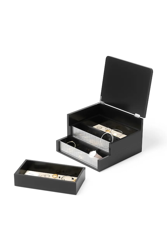 Umbra szkatułka do przechowywania 24 x 24 x 15 cm czarny 1023443.040