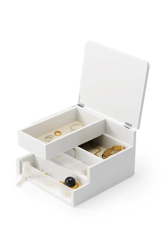 Umbra szkatułka do przechowywania 24 x 24 x 15 cm 1023443.660 biały AA00