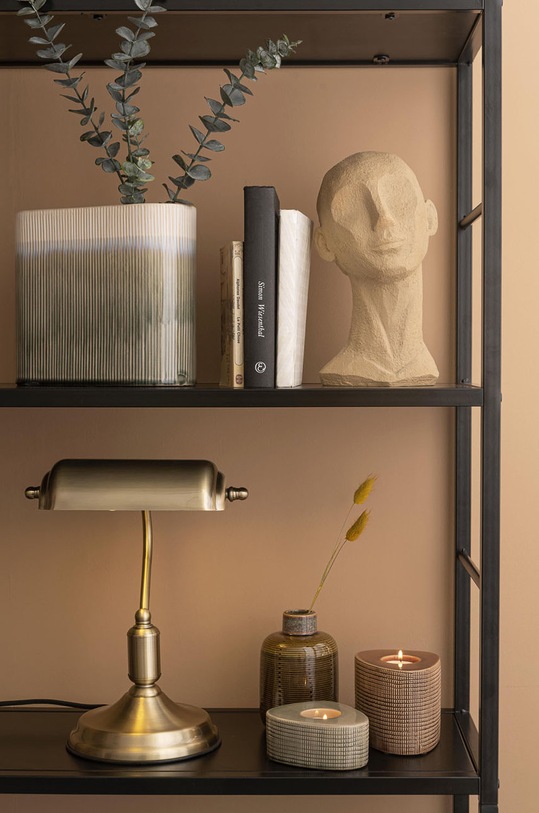 Leitmotiv Stolní lampa LM1890GD žlutá AA00