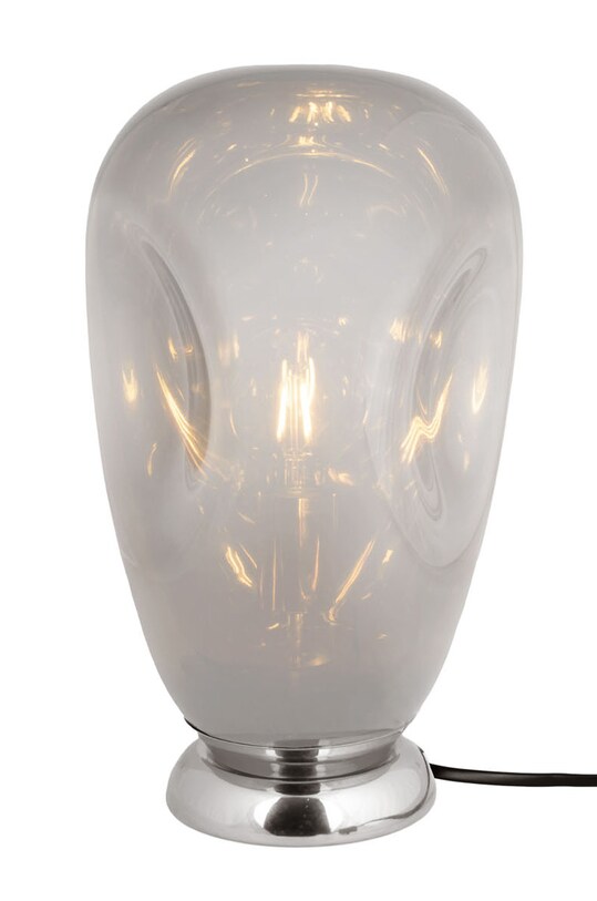 Leitmotiv lampa stołowa szary LM2012CH