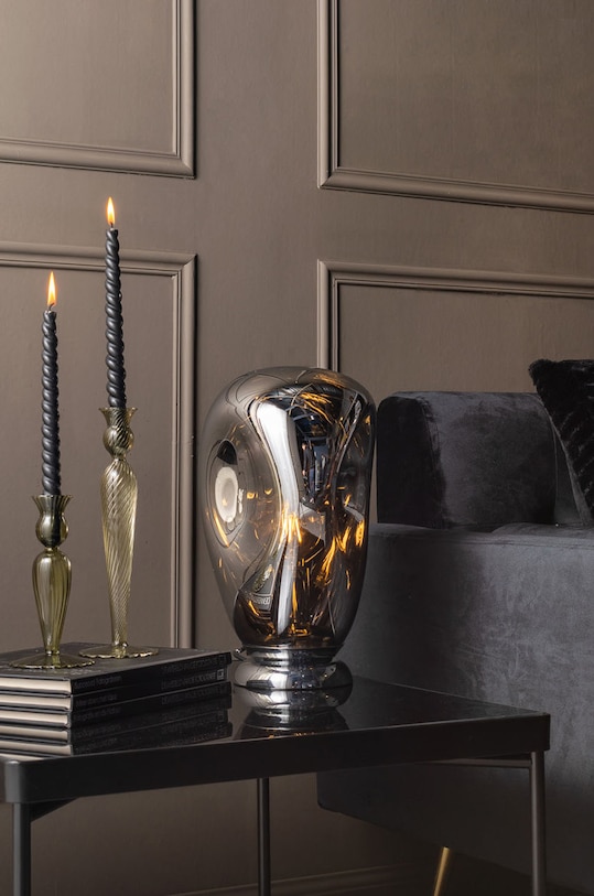 Leitmotiv Настільна лампа сірий LM2012CH