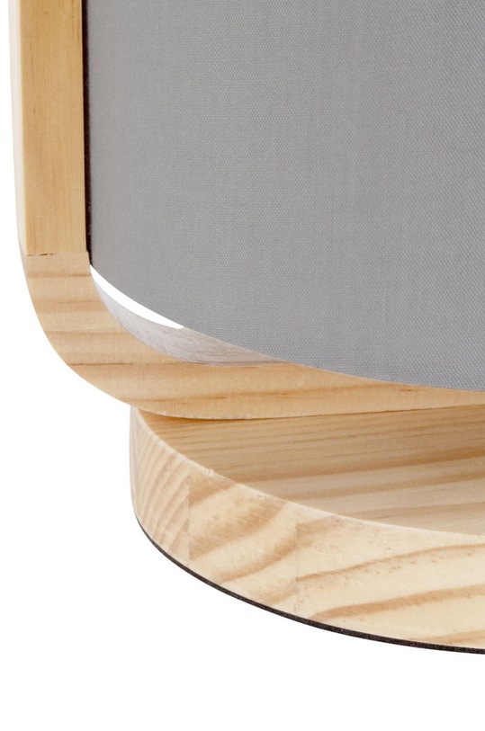 Dnevni boravak i spavaća soba Leitmotiv Stolna lampa LM1935GY siva