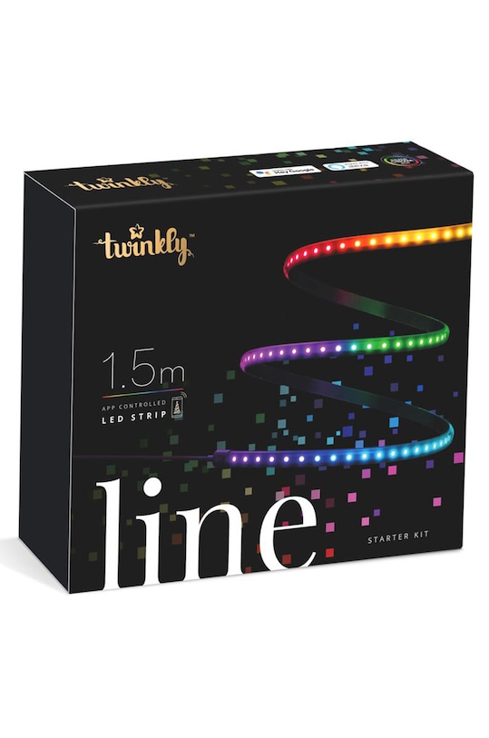 Twinkly Гнучка світлодіодна стрічка LED 90 LED RGB 1,5m - Starter KIt TWL100STW.BEU барвистий AA00