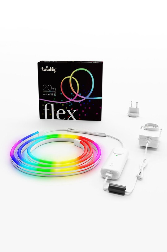 Twinkly Гнучка світлодіодна стрічка LED 192 LED RGB 2m - Starter Kit барвистий TWFL200STW.WEU