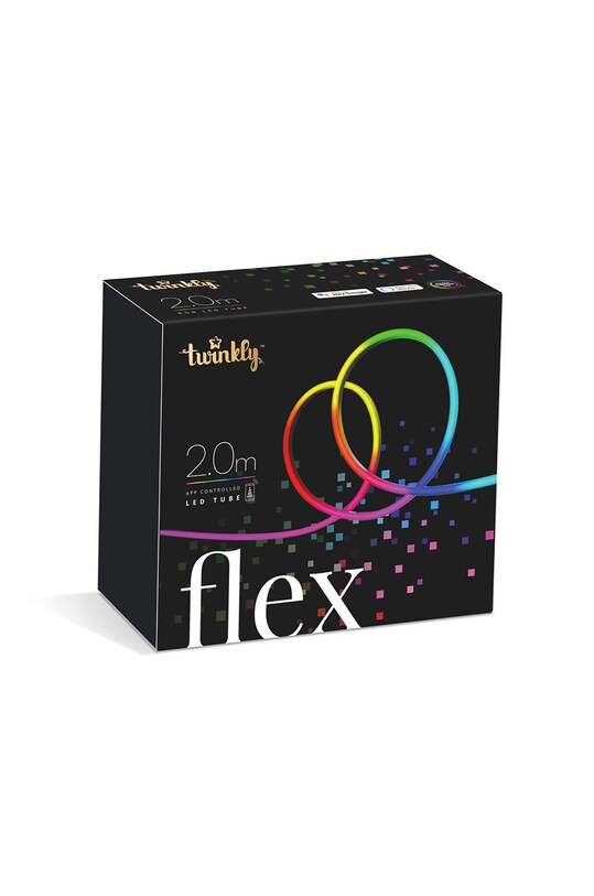 Twinkly Гнучка світлодіодна стрічка LED 192 LED RGB 2m - Starter Kit TWFL200STW.WEU барвистий AA00