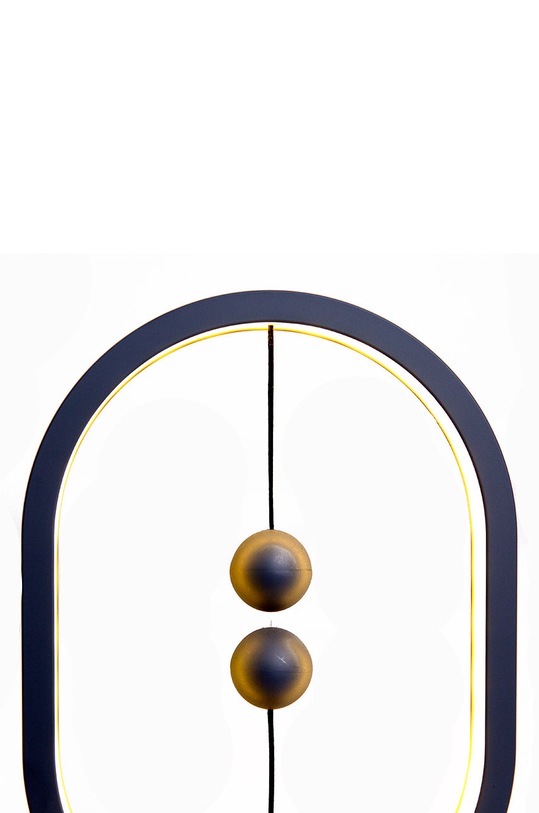 Obývací pokoj a ložnice Allocacoc Stolní lampa Mini Heng Balance DH0098/HBLEMN šedá