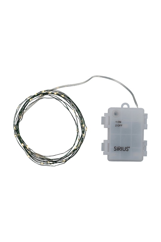 Sirius Lant usor Knirke 40 LED 3,9 m verde 30830