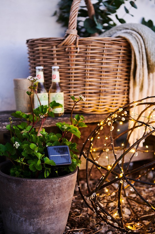 Lifestyle Sirius lanț solar LED Knirke Solar 160 LED 15,9 + 2 m 30852 verde