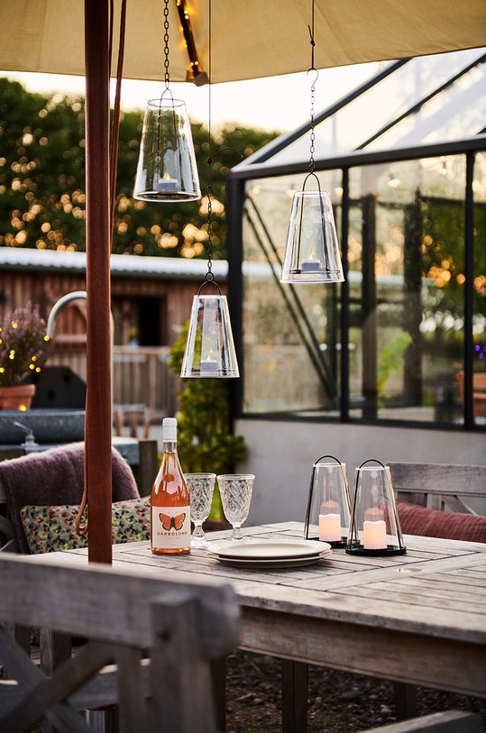 Sirius latarnia LED Albert 23 cm 39150 czarny AA00