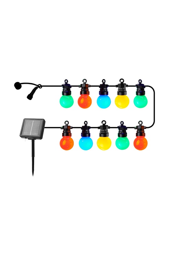 Sirius Ghirlandă solară LED Lucas Solar Start set, 10 LED 3 m negru 69621.