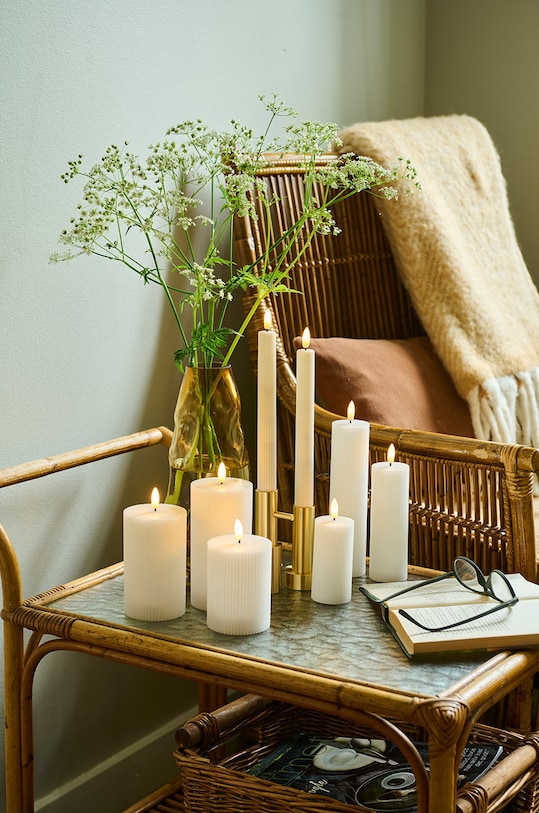 Sirius Набор LED свечей Smilla Rechargeable (3-pack) 80252 белый AA00