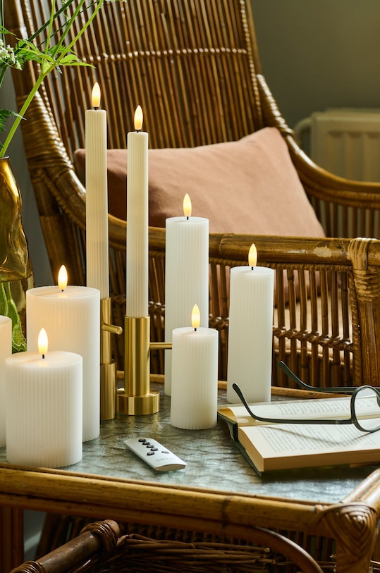 Домашнее SPA Sirius Набор LED свечей Smilla Rechargeable (3-pack) 80252 белый