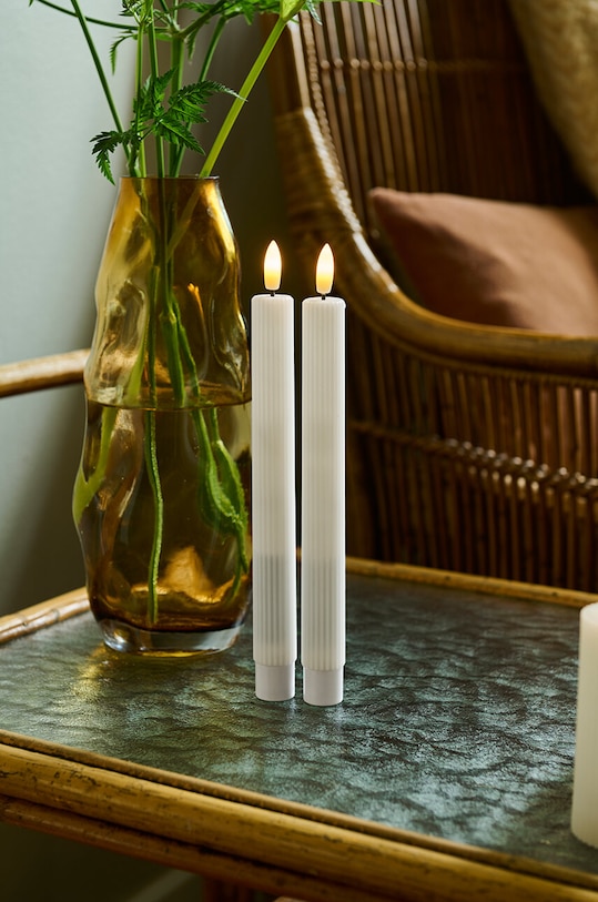 Набор led свечей Sirius Smilla Crown 2 шт 80253 белый AA00