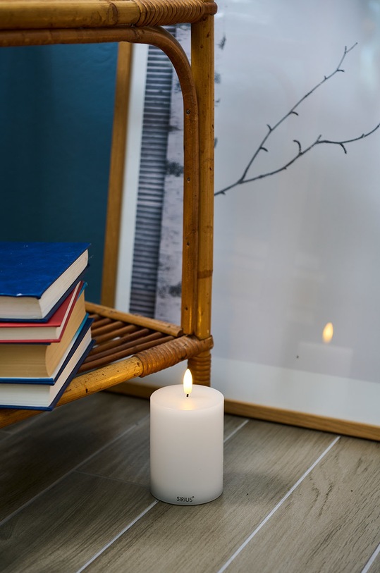 Sirius LED sviečka Sille Rechargeable 10 cm 80620 biela AA00