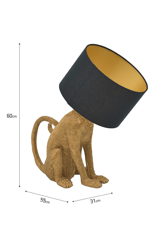 Salon i sypialnia Lampa stołowa 3.15.784.0019 czarny