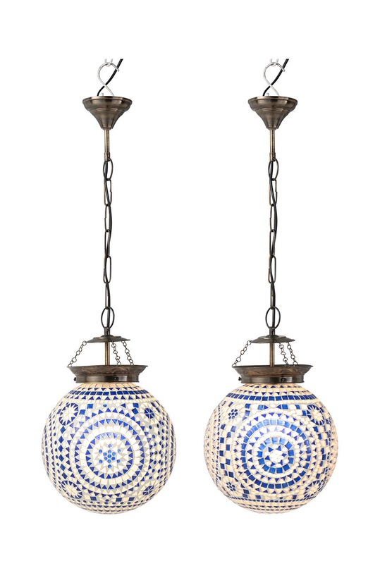 J-Line zestaw lamp wiszących (2-pack) 20966. niebieski AA00