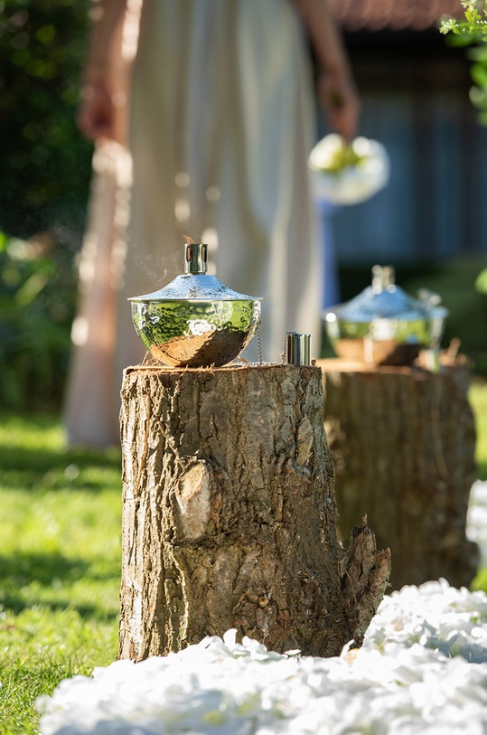 J-Line petrolejová lampa šedá 23787