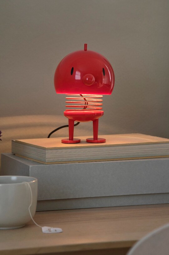 Hoptimist lampa stołowa LED L 26122 czerwony AA00