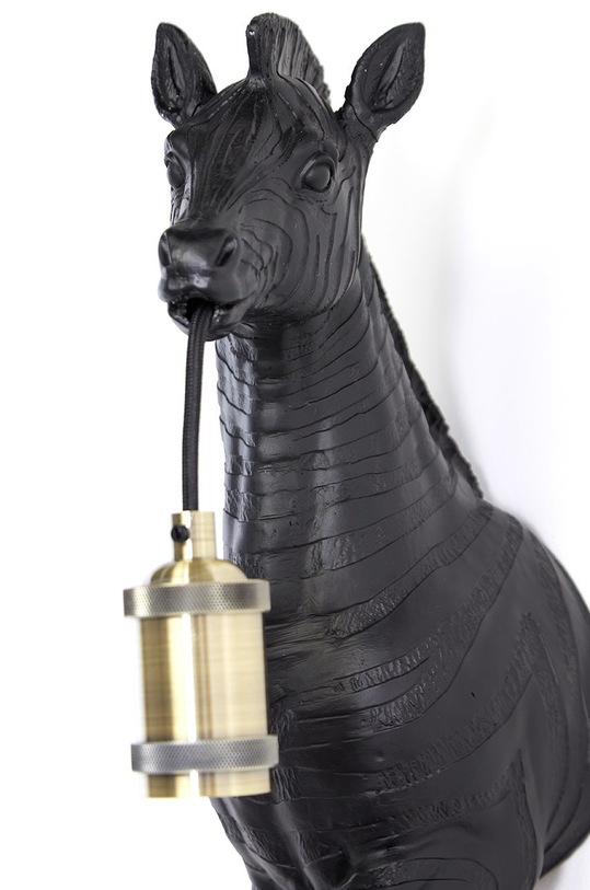 Salon i sypialnia Light & Living lampa ścienna 3124412 czarny