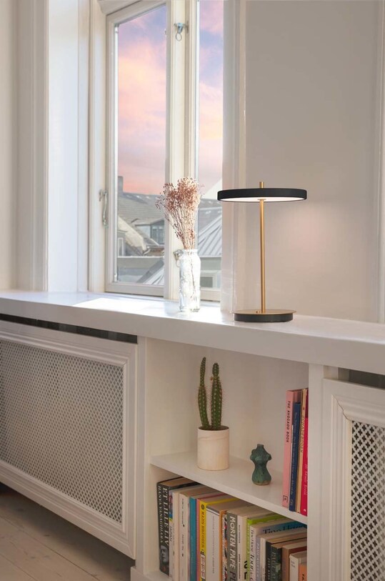 Salon i sypialnia Umage lampa stołowa led Asteria Move 02504 czarny