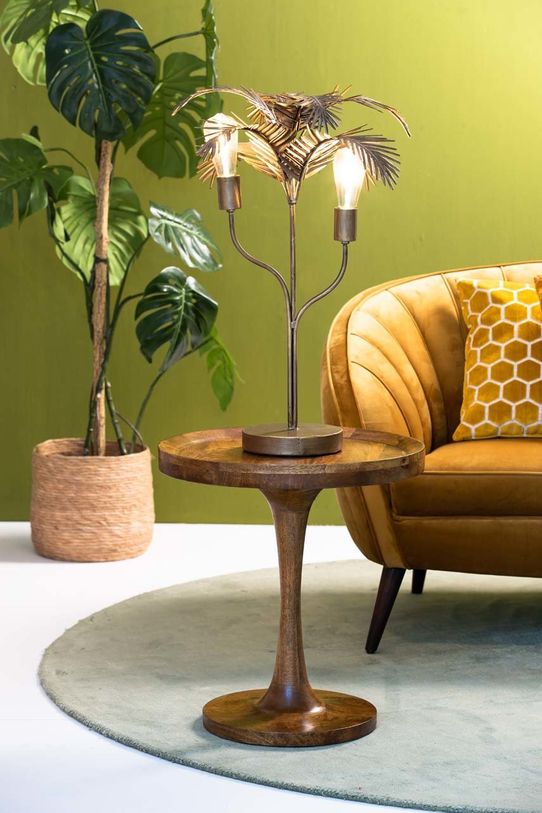 Light & Living lampa stołowa brązowy 1854123