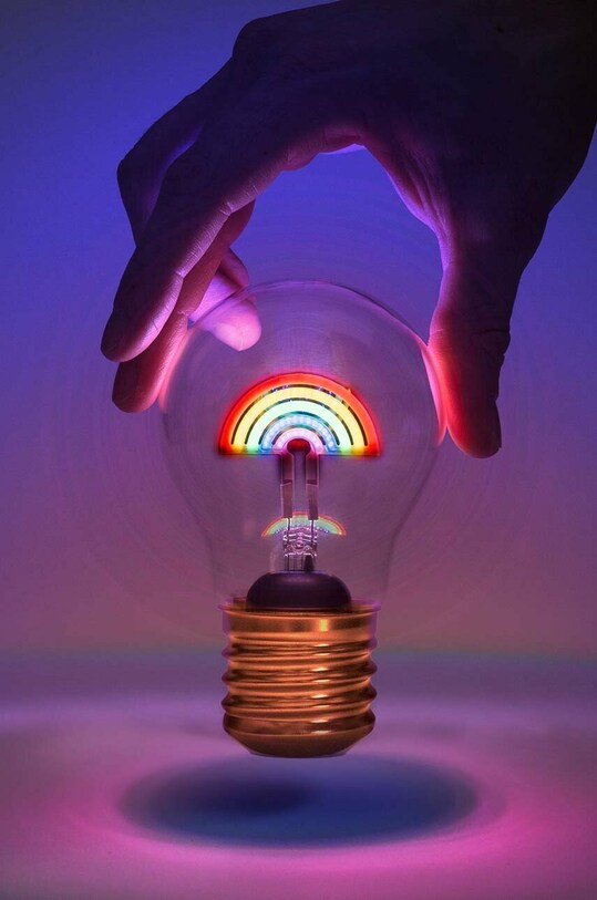 Декоративна лампочка Luckies of London SK.LIGHTBULB3 барвистий AA00