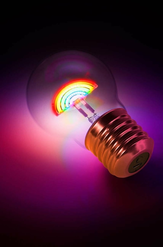 Living și dormitor Luckies of London bec decorativ SK.LIGHTBULB3 multicolor