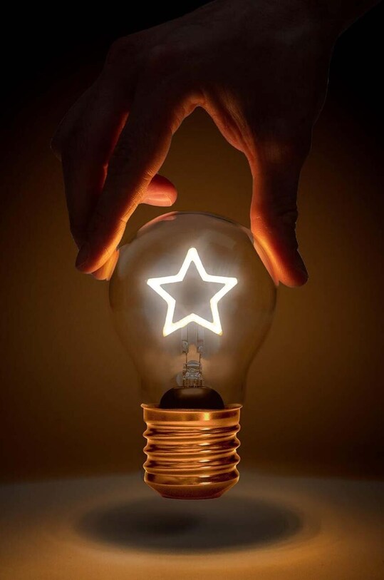 Luckies of London żarówka dekoracyjna Star multicolor SK.LIGHTBULB4