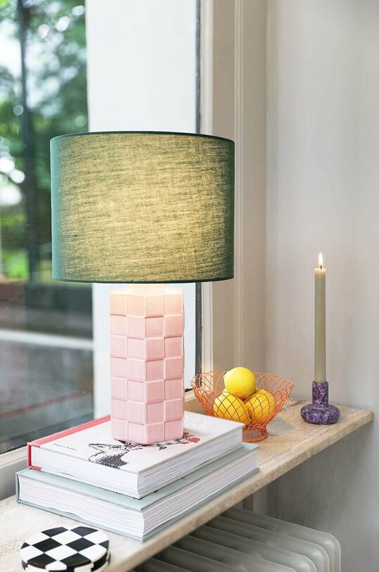 Настільна лампа &k amsterdam Check Pink 2742.02 рожевий AA00