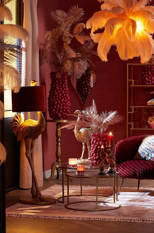 Závěsná lampa Light & Living 2945690 oranžová