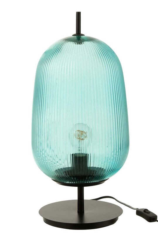 J-Line lampa stołowa turkusowy 31636