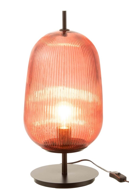 J-Line lampa stołowa 31637 czerwony AA00
