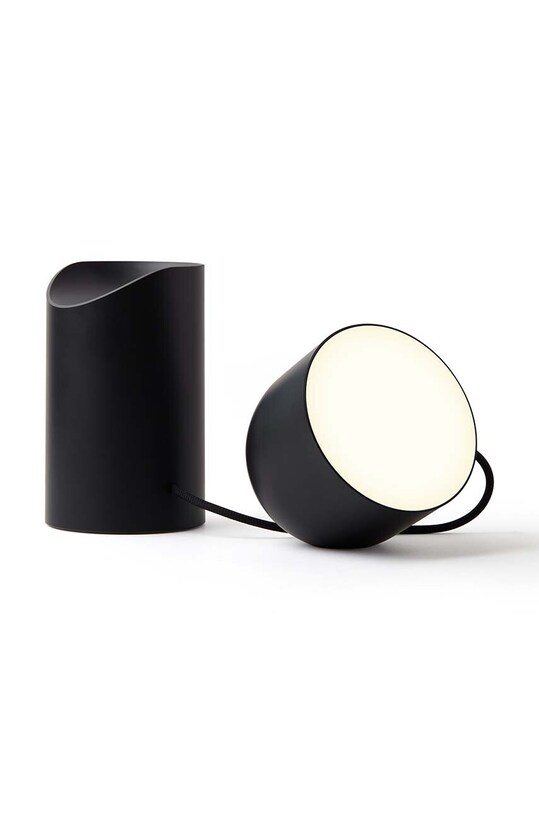 Prenosná led lampa Lexon Orbe čierna LH88N