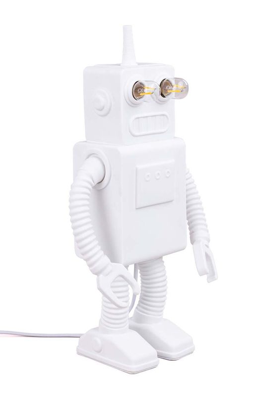 Настільна лампа Seletti Robot Lamp 14710 білий AA00