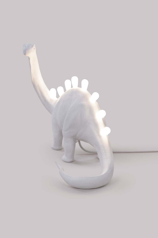 Stolná lampa Seletti Jurassic Lamp Bronto biela 14762