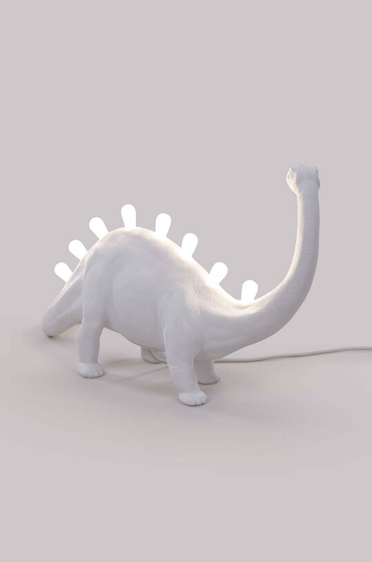 Seletti veioza Jurassic Lamp Bronto 14762 alb