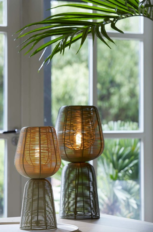 Light & Living lampa stołowa Aboso 1883381 zielony