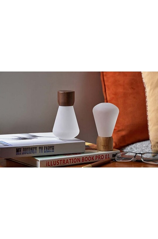 Living și dormitor Gingko Design lampă cu led Pentagon G021WT2 maro