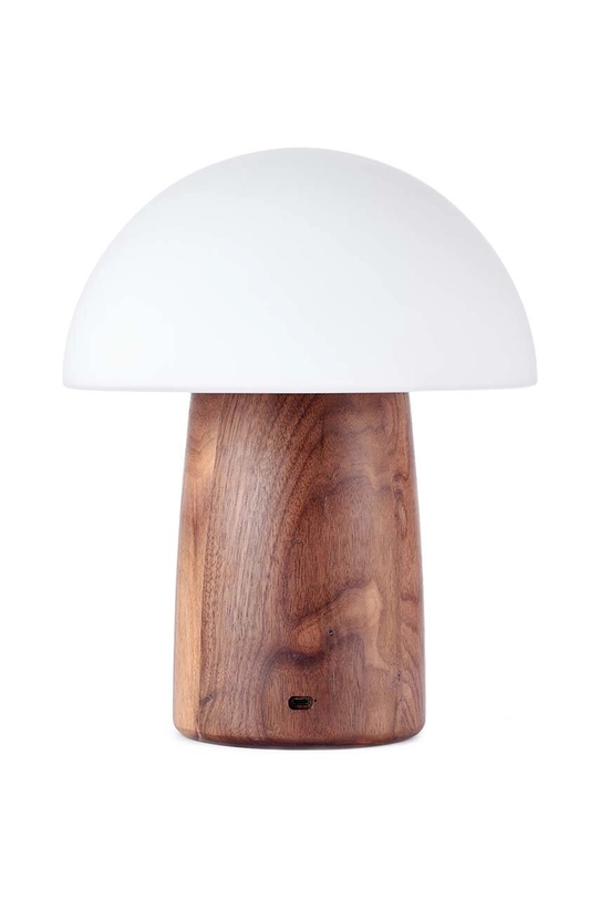 Living și dormitor Gingko Design lampă cu led Large Alice Mushroom Lamp G022WT1 maro