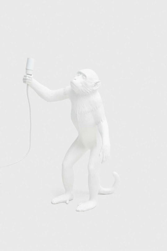 Stolní lampa Seletti Monkey Lamp Standing bílá 14880