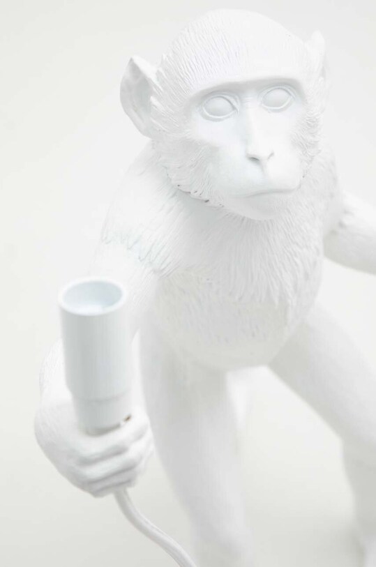 Seletti lampada da tavolo Monkey Lamp Standing 14880 bianco AA00