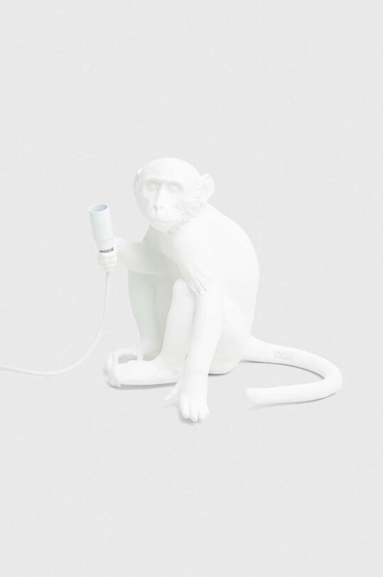 Настільна лампа Seletti Monkey Sitting білий 14882