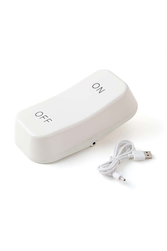 Stolná lampa Balvi On-Off biela 26575