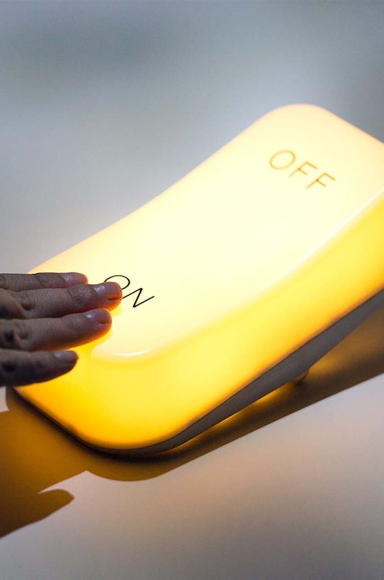 Stolná lampa Balvi On-Off 26575 biela AA00