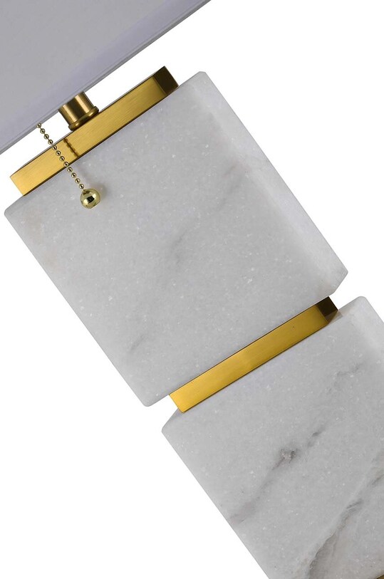 Obývací pokoj a ložnice Stolní lampa Margaret R0047T.white bílá