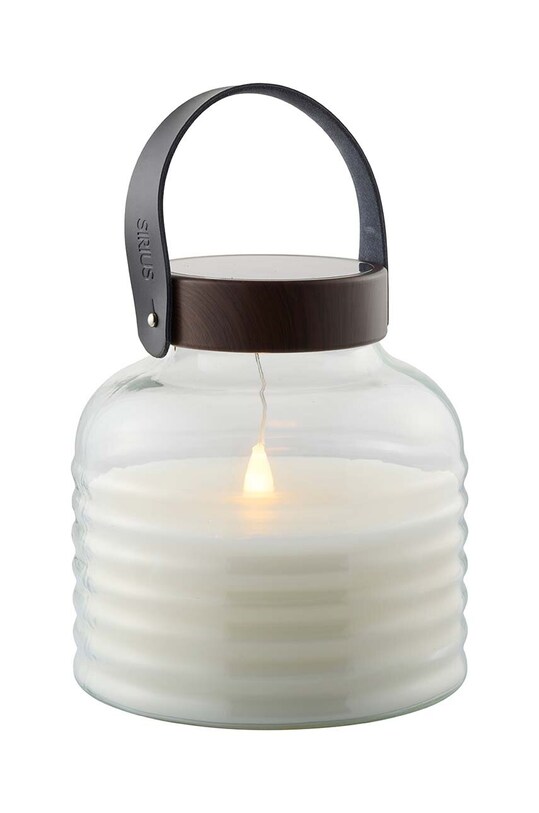 Sirius lanterna solara cu led Aston 20 x 20 cm maro 38269